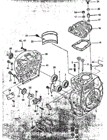 Engine Cylinder Block parts for Craftsman Generator 580327810 from AppliancePartsPros.com
