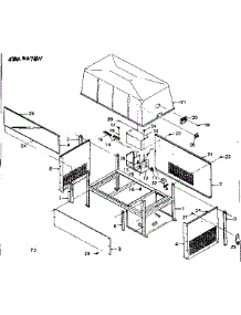 Frame Mounting parts for Craftsman Generator 580327811 from AppliancePartsPros.com