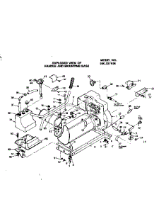 Handle And Mounting Base parts for Craftsman Farming 580327930 from AppliancePartsPros.com