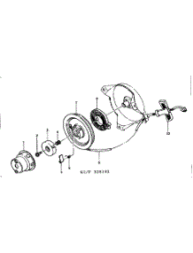 Recoil Starter parts for Craftsman Generator 580328181 from AppliancePartsPros.com