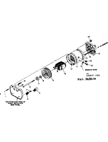Stator Assembly parts for Craftsman Generator 580328210 from AppliancePartsPros.com