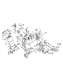 Mounting Base parts for Craftsman Generator 580328230 from AppliancePartsPros.com