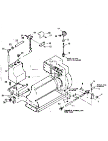 Dual Fuel Supply & Oil Make-Up Systems parts for Craftsman Generator 580328241 from AppliancePartsPros.com