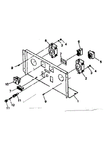 Panel parts for Craftsman Generator 580328241 from AppliancePartsPros.com