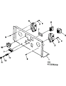 Panel parts for Craftsman Generator 580328250 from AppliancePartsPros.com