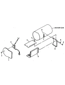 Generator Sheet Metal parts for Craftsman Generator 580328252 from AppliancePartsPros.com
