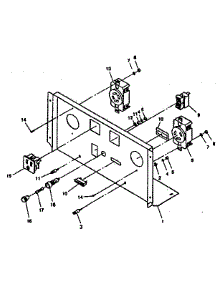 Receptacle And Control Panel parts for Craftsman Generator 580328252 from AppliancePartsPros.com