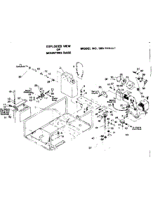 Mounting Base parts for Craftsman Generator 580328260 from AppliancePartsPros.com
