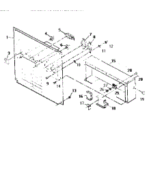 Panel Assembly parts for Craftsman Generator 580328351 from AppliancePartsPros.com