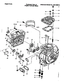 Cylinder Block parts for Craftsman Generator 580328910 from AppliancePartsPros.com