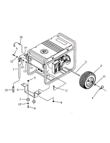 Cabinet Parts parts for Craftsman Generator 580329160 from AppliancePartsPros.com