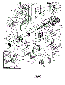Engine parts for Craftsman Generator 580329180 from AppliancePartsPros.com