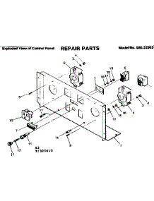 Commercial Portable Alternator / Control Panel parts for Craftsman Generator 580329610 from AppliancePartsPros.com