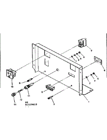 Commercial Portable Alternator / Control Panel parts for Craftsman Generator 580329620 from AppliancePartsPros.com