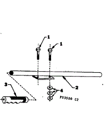 Handle parts for Craftsman Farming 58053500 from AppliancePartsPros.com