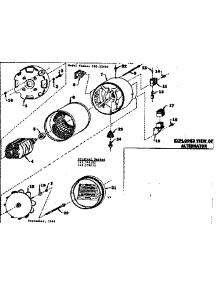 Rotor And Stator Assembly parts for Craftsman Farming 58053560 from AppliancePartsPros.com