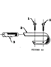 Handle parts for Craftsman Farming 58053560 from AppliancePartsPros.com