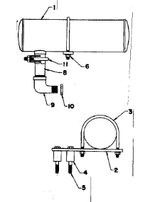 Muffler Assembly parts for Craftsman Farming 5805415-1 from AppliancePartsPros.com