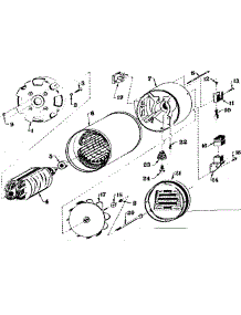 Rotor And Stator Assembly parts for Craftsman Farming 5805489-0 from AppliancePartsPros.com