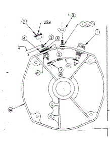Rear Bearing Carrier Assy. parts for Craftsman Farming 58056030 from AppliancePartsPros.com