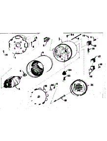 Stator And Fan Assembly parts for Craftsman Farming 58057421 from AppliancePartsPros.com