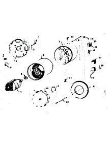 Stator And Fan Assembly parts for Craftsman Farming 58057930 from AppliancePartsPros.com