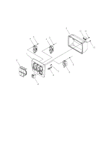 Control Panel parts for Craftsman Generator 580675610 from AppliancePartsPros.com
