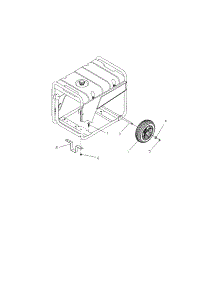 Wheel Kit parts for Craftsman Generator 580675610 from AppliancePartsPros.com