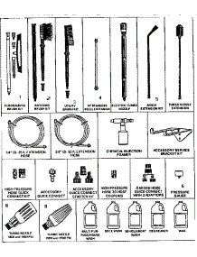 Optional Accessories parts for Craftsman Gas Pressure Washer 580742380 from AppliancePartsPros.com