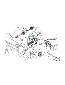 Main Frame parts for Craftsman Gas Pressure Washer 580742500 from AppliancePartsPros.com