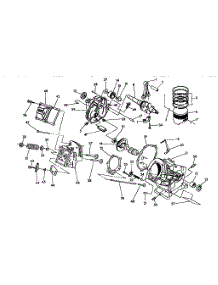 Crankshaft parts for Craftsman Gas Pressure Washer 580742650 from AppliancePartsPros.com