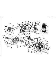 Long Block parts for Craftsman Gas Pressure Washer 580742700 from AppliancePartsPros.com