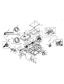 Main Frame parts for Craftsman Gas Pressure Washer 580742781 from AppliancePartsPros.com