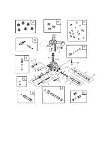 Pump parts for Craftsman Gas Pressure Washer 580750910 from AppliancePartsPros.com