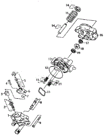 Pump parts for Craftsman Gas Pressure Washer 580751300 from AppliancePartsPros.com