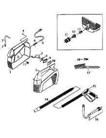 Attachments parts for Craftsman Gas Pressure Washer 580751300 from AppliancePartsPros.com