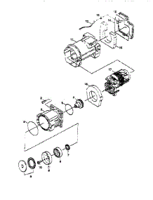 Motor Assembly parts for Craftsman Gas Pressure Washer 580751330 from AppliancePartsPros.com