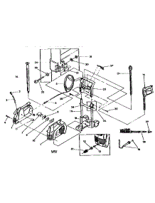 Main Frame parts for Craftsman Gas Pressure Washer 580751410 from AppliancePartsPros.com