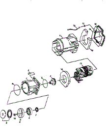 Motor Assembly parts for Craftsman Gas Pressure Washer 580751410 from AppliancePartsPros.com