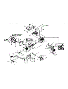 Main Frame parts for Craftsman Gas Pressure Washer 580751651 from AppliancePartsPros.com