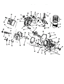 Crankshaft parts for Craftsman Gas Pressure Washer 580751651 from AppliancePartsPros.com
