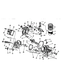 Crankshaft parts for Craftsman Gas Pressure Washer 580751780 from AppliancePartsPros.com