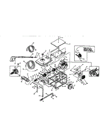 Main Frame parts for Craftsman Gas Pressure Washer 580751781 from AppliancePartsPros.com