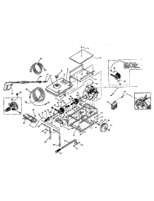 Main Frame parts for Craftsman Gas Pressure Washer 580751782 from AppliancePartsPros.com
