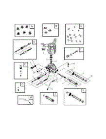 Pump parts for Craftsman Gas Pressure Washer 580752060 from AppliancePartsPros.com