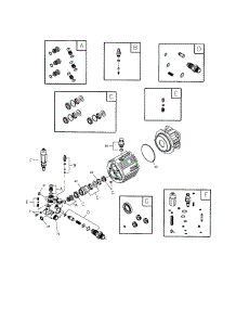 Pump parts for Craftsman Gas Pressure Washer 580752090 from AppliancePartsPros.com