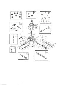 Pump parts for Craftsman Gas Pressure Washer 580752521 from AppliancePartsPros.com
