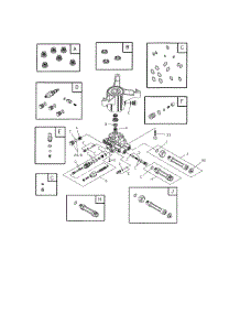 Pump parts for Craftsman Gas Pressure Washer 580752571 from AppliancePartsPros.com
