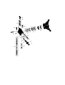 Pump parts for Craftsman Gas Pressure Washer 580752872 from AppliancePartsPros.com