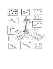 Pump parts for Craftsman Gas Pressure Washer 580752921 from AppliancePartsPros.com